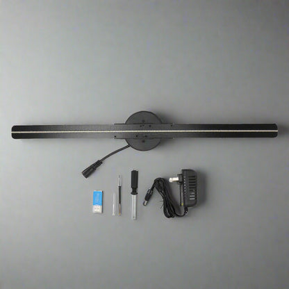 Wifi 3D Hologram Fan Custom Editing 2000X224 3D Hologram Fan Clear Multiple Control Methods for Advertising for Business