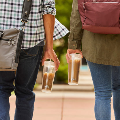Chill Out with Mr. Coffee's Iced Coffee Maker - Single Serve Bliss with 22-Oz Tumbler in Lavender!